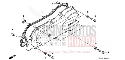 KURBELGEHAEUSEDECKEL, L. SJ50T de 1996